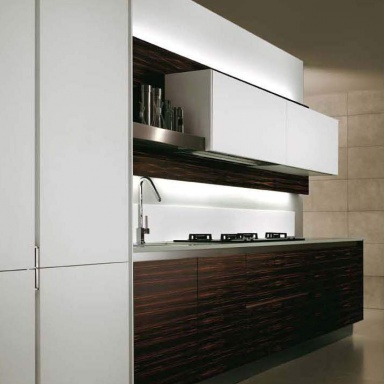 Kitchen (kitchen set) High teak