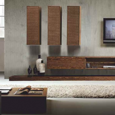 Modular system Rattan Wood