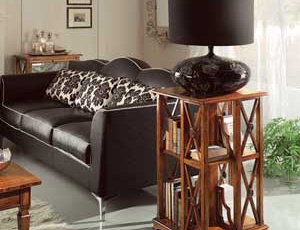 Bookcase with decorative grilles, Tosato