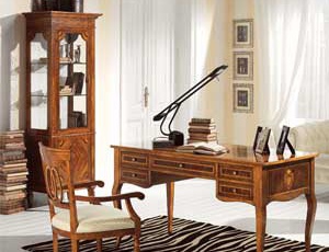 Writing Desk with curved legs, Tosato