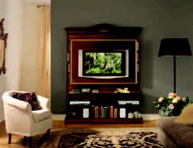 Modular system with open shelves, San michele