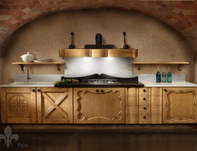 kitchen (kitchen set)Palio, Tiemme Mobili d'arte