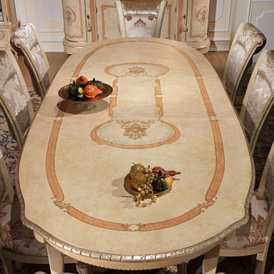 For Dining Room Set Made Of Solid Wood Of Valuable Breeds Pistolesi ...