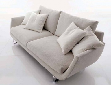 Two seater sofa with a hidden frame, Desiree