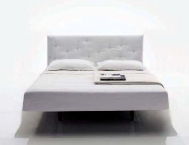 Double bed in fabric, Desiree