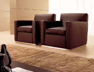 A chair with a hidden frame, Desiree