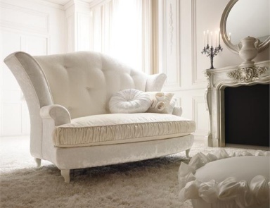 Sofa with high back, sofa Capri - Giusti Portos