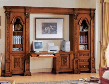 Modular system made of solid wood, Stile Elisa