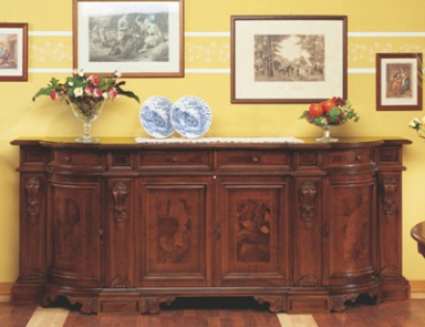 A chest of drawers with hinged doors, Stile Elisa