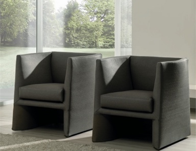 A chair with a hidden frame, Party - CTS Salotti