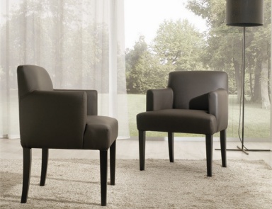 Chair with armrests Vanity, CTS Salotti