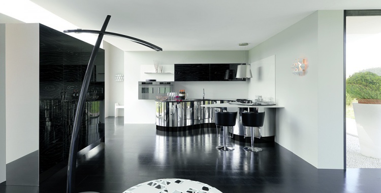 Kitchen (kitchen set) Aster Cucine Domina, Acciaio