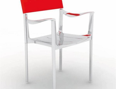 Chair with armrests, Venice - Magis