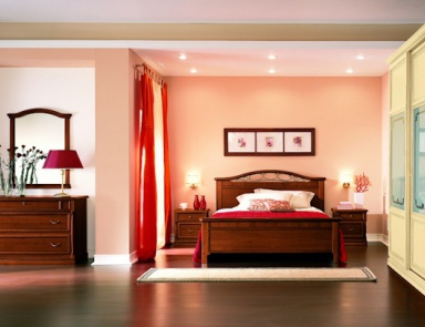 Bedroom (Suite bedroom) with wood San Michele