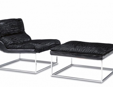 Chair with Ottoman Friz, Brianform