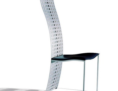 Chair with high back, Serenissima - Acerbis