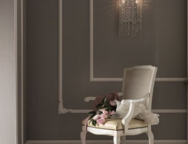 Chair with armrests, Stella del Mobile