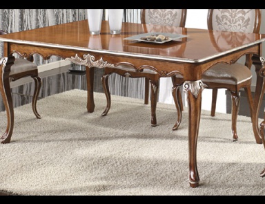 Dining table, Seven sedie perfectly