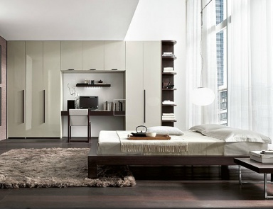 Modular system made of solid wood, Santa Lucia