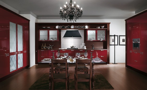 Kitchen (kitchen set) Scavolini, Baccarat