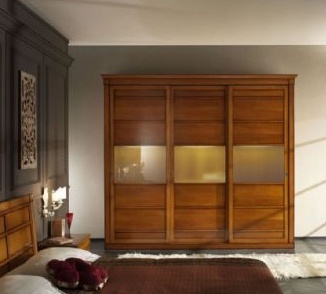 Wardrobe with three sliding doors, Arte Brotto