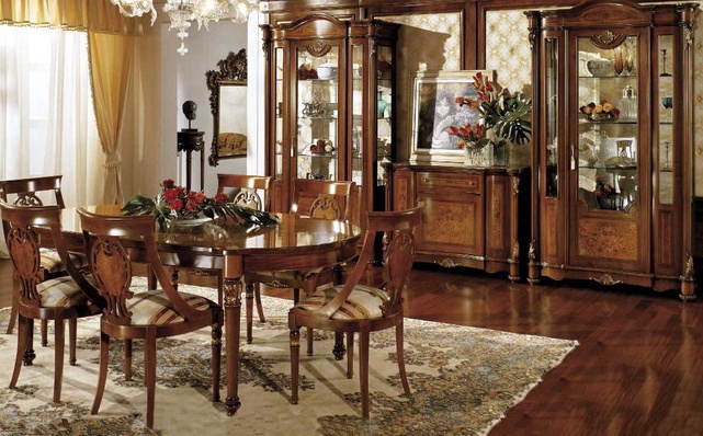 Dining room (dining set), Antonelli Moravio - Luxury furniture MR