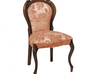 Chair with a curved backrest, Arcari