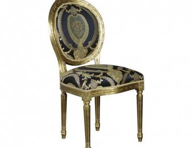 Chair with a curved backrest, Arcari