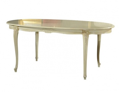 Dining table with oval tabletop, Arcari
