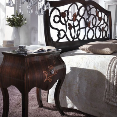 Bedside table at the stilema stand