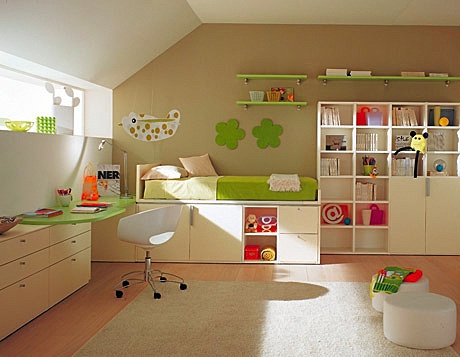 The program for children's room / teen room, Soppalco - Berloni