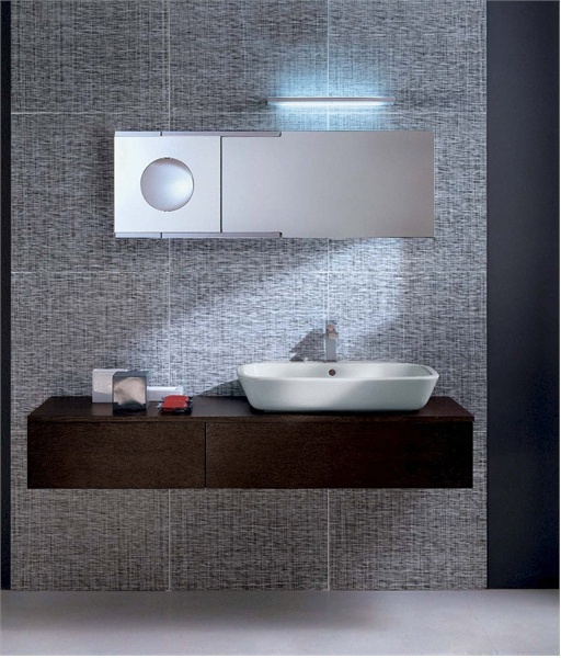 Bathroom waterproof chipboard Casual C4, Pedini