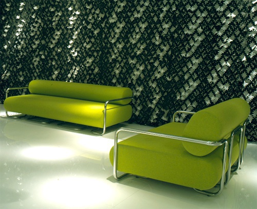 Ambientato sofa set, sofa, chair Domingo Salotti