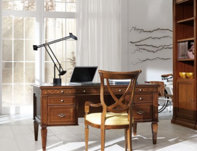 Desk, at the stilema stand