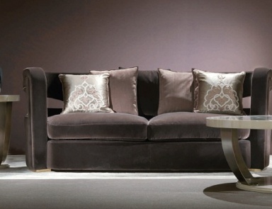 Sofa made of solid wood Soraya, Elledue