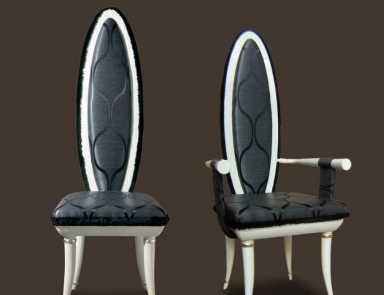 Chair made of solid wood Saraya, Elledue