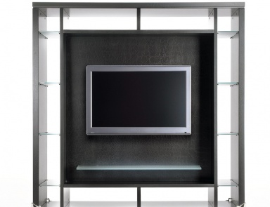 TV stand made of natural wood, Elledue