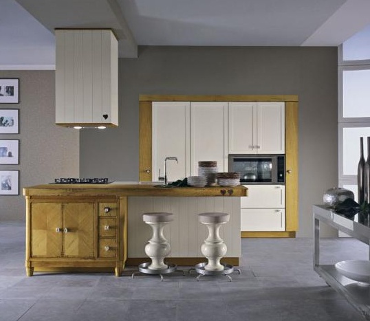 Kitchen (kitchen set) Marchetti, Blanc de Blanc