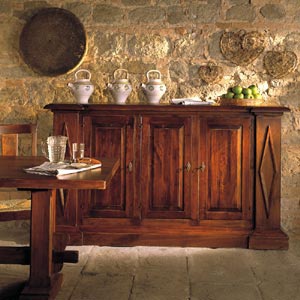 Sideboard in solid wood - DOLFI