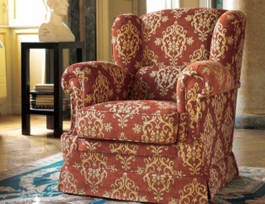 The high-backed chair Cadige, TreCi Salotti