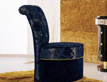Armchair with round seat, Deco' Poltroncina - Grilli