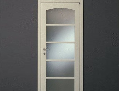 The interior doors with glass inserts Polis, Tre P & Tre Piu