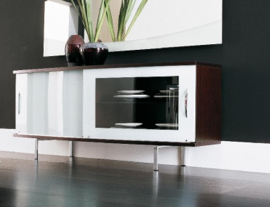 Nightstand with metal legs, Tonin casa