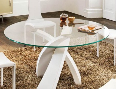 Dining table round Tonin Casa