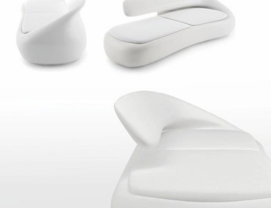 Two seater sofa with a hidden frame, Tonin casa