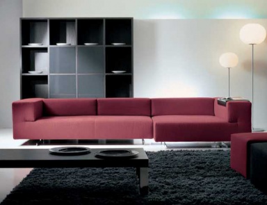 The sofa is modular, Versace Home