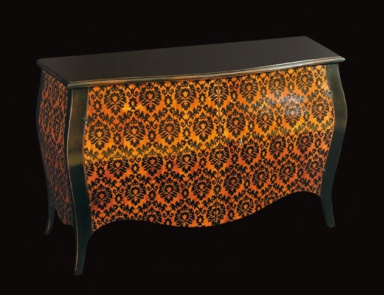 A chest of drawers with hinged doors, Wama