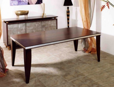 Dining table with rectangular top, Wama