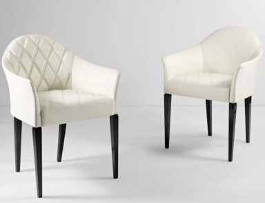 Chair with armrests, Peggy - Reflex