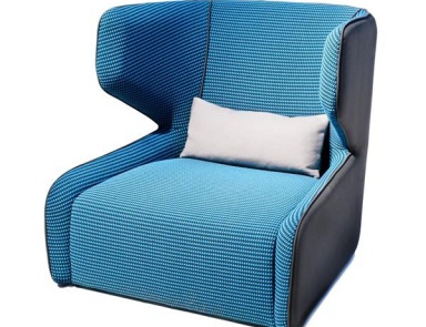 Seat with concealed frame Egos Armchair, Roche Bobois